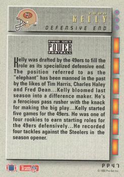 1993 Pro Set Power Update - Power Prospects #PP47 Todd Kelly Back