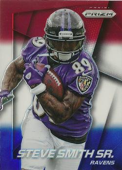 2014 Panini Prizm - Red White And Blue Prizm #1 Steve Smith Front