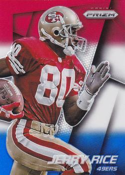 2014 Panini Prizm - Red White And Blue Prizm #4 Jerry Rice Front
