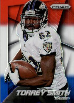 2014 Panini Prizm - Red White And Blue Prizm #5 Torrey Smith Front
