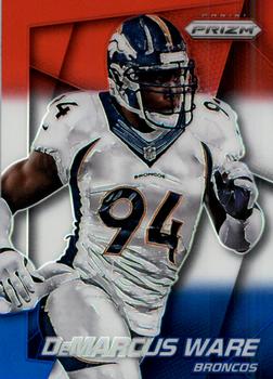2014 Panini Prizm - Red White And Blue Prizm #22 DeMarcus Ware Front