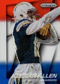 2014 Panini Prizm - Red White And Blue Prizm #28 Keenan Allen Front