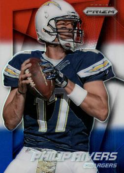 2014 Panini Prizm - Red White And Blue Prizm #38 Philip Rivers Front