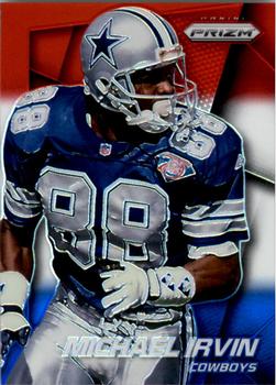 2014 Panini Prizm - Red White And Blue Prizm #44 Michael Irvin Front