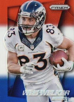 2014 Panini Prizm - Red White And Blue Prizm #45 Wes Welker Front
