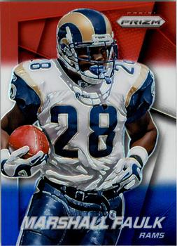 2014 Panini Prizm - Red White And Blue Prizm #48 Marshall Faulk Front