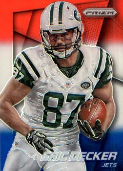 2014 Panini Prizm - Red White And Blue Prizm #110 Eric Decker Front