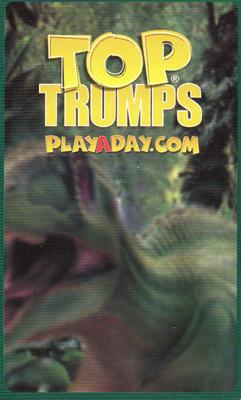 2003 Top Trumps Dinosaurs #NNO Compsognathus Back