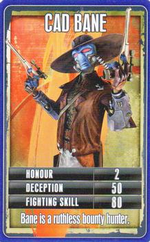 2010 Super Mini Top Trumps Star Wars Rise of the Bounty Hunters #NNO Cad Bane Front
