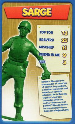 2009 Top Trumps Specials Toy Story and Beyond! #NNO Sarge Front