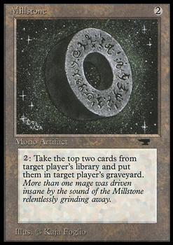 1994 Magic the Gathering Antiquities #NNO Millstone Front