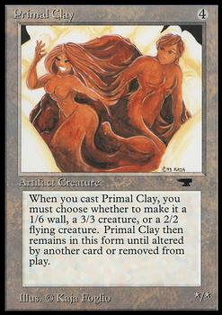 1994 Magic the Gathering Antiquities #NNO Primal Clay Front