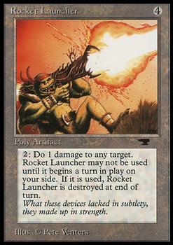 1994 Magic the Gathering Antiquities #NNO Rocket Launcher Front
