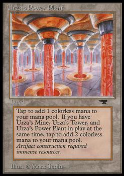 1994 Magic the Gathering Antiquities #NNO Urza's Power Plant Front