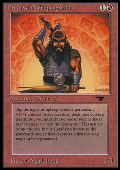 1994 Magic the Gathering Antiquities #NNO Dwarven Weaponsmith Front