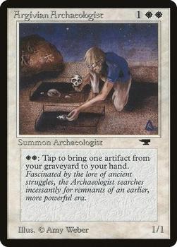 1994 Magic the Gathering Antiquities #NNO Argivian Archaeologist Front