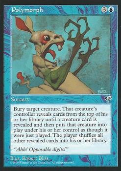 1996 Magic the Gathering Mirage #NNO Polymorph Front