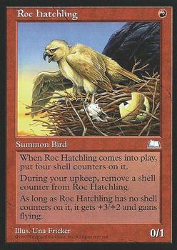 1997 Magic the Gathering Weatherlight #NNO Roc Hatchling Front