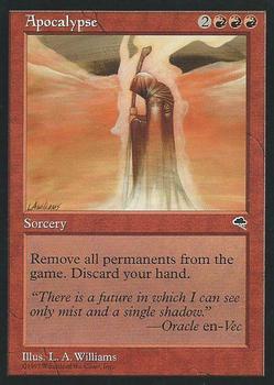 1997 Magic the Gathering Tempest #NNO Apocalypse Front