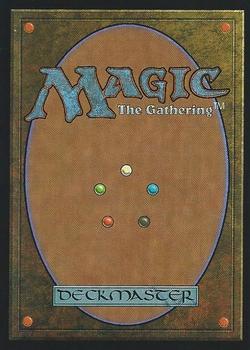 1999 Magic the Gathering Urza's Legacy #1 Angelic Curator Back