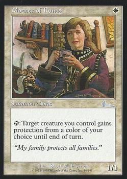1999 Magic the Gathering Urza's Legacy #14 Mother of Runes Front