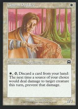1999 Magic the Gathering Mercadian Masques #6 Charm Peddler Front