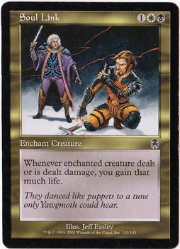 2001 Magic the Gathering Apocalypse #120 Soul Link Front