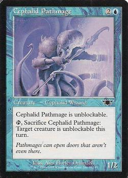 2003 Magic the Gathering Legions #31 Cephalid Pathmage Front