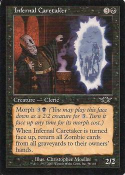 2003 Magic the Gathering Legions #76 Infernal Caretaker Front