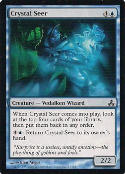 2006 Magic the Gathering Guildpact #23 Crystal Seer Front
