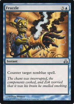 2006 Magic the Gathering Guildpact #25 Frazzle Front