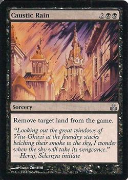 2006 Magic the Gathering Guildpact #44 Caustic Rain Front