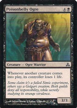 2006 Magic the Gathering Guildpact #57 Poisonbelly Ogre Front