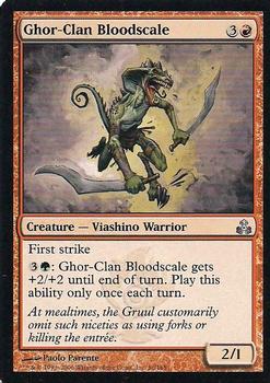 2006 Magic the Gathering Guildpact #66 Ghor-Clan Bloodscale Front