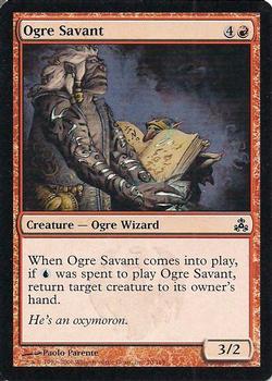 2006 Magic the Gathering Guildpact #70 Ogre Savant Front