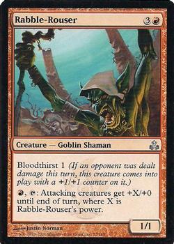 2006 Magic the Gathering Guildpact #73 Rabble-Rouser Front