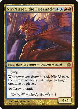 2006 Magic the Gathering Guildpact #123 Niv-Mizzet, the Firemind Front