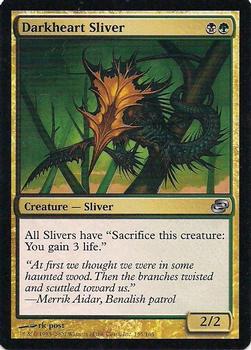 2007 Magic the Gathering Planar Chaos #155 Darkheart Sliver Front