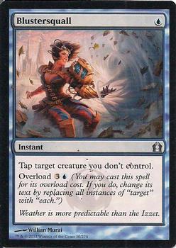 2012 Magic the Gathering Return to Ravnica #30 Blustersquall Front