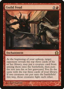 2012 Magic the Gathering Return to Ravnica #97 Guild Feud Front