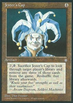 1995 Magic the Gathering Ice Age #NNO Jester's Cap Front