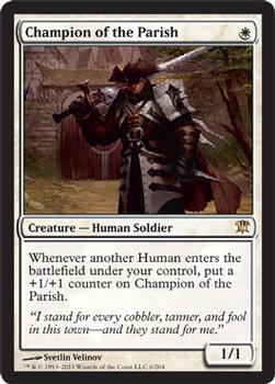 2011 Magic the Gathering Innistrad - Foil #6 Champion of the Parish Front