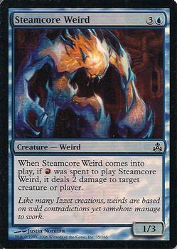 2006 Magic the Gathering Guildpact - Foil #35 Steamcore Weird Front