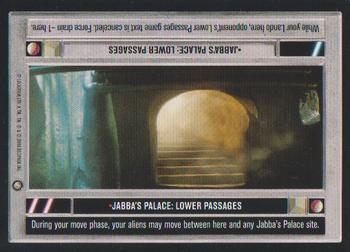 2000 Decipher Star Wars CCG Jabba's Palace Sealed Deck #NNO Jabba's Palace: Lower Passages Front