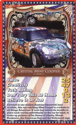 2008 Top Trumps Specials World of Weird! Ripley's Believe it or Not! #NNO Crystal Mini Cooper Front