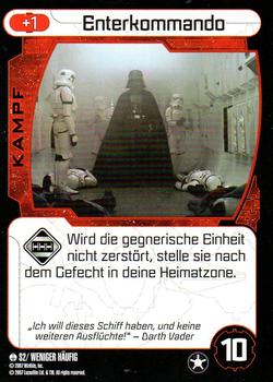 2007 Star Wars Pocketmodel TCG (German Version) - Specials #S2 Boarding Party Front