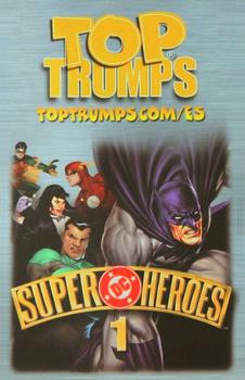 2005 Top Trumps Specials DC Super Heroes 1 #NNO Green Lantern Back