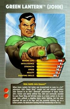 2005 Top Trumps Specials DC Super Heroes 1 #NNO Green Lantern Front