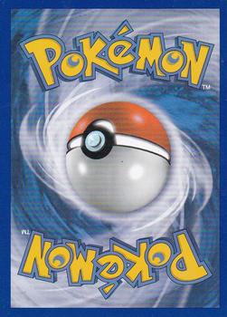 2001 Pokemon Neo Revelation 1st Edition #6/64 Entei Back