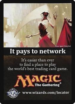 2011 Magic the Gathering New Phyrexia - Tokens #3/4 Golem Back